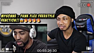 Mysonne Freestyles on Flex  REACTION HE WENT OFF🔥🔥🔥 [upl. by Eentruoc]