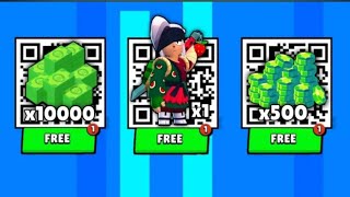 Free Brawl Pass Kenji And Krusty Kash QR Code  New Brawl Stars QR Code 2024 [upl. by Ashwell]