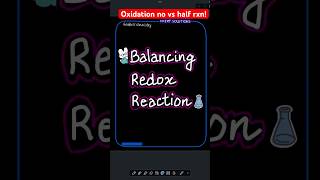 Balancing Redox rxndubai education neet chemistry iit electronic oxidationnumber usaindia [upl. by Pros514]