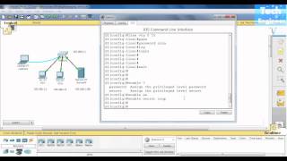 Configure Telnet in Cisco Switches [upl. by Ramahs]