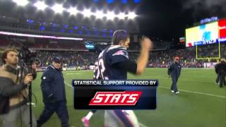 2012 NFL on CBS Broncos Patriots Endingmpg [upl. by Boffa965]