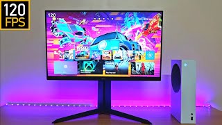 Xbox Series S on LG Ultragear 24quot 1080P HDR 144Hz Monitor [upl. by Ahse]