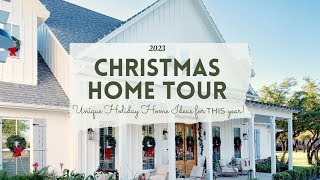 Christmas Home Tour 2023  Unique Festive Ideas for THIS Christmas [upl. by Yniffit722]