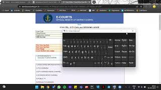 Checking case status on Ecourts Website [upl. by Thurnau]