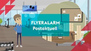 FLYERALARM Postaktuell Service  Mailing Druck und Konfektionierung Deutsche Post [upl. by Valentia69]