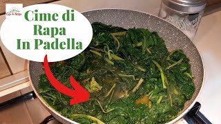 Cime Di Rapa O Friarialli In Padella  broccoletti in padella  Come Pulire E Cucinare I Broccoli [upl. by Illehs]