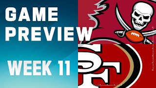 Tampa Bay Buccaneers vs San Francisco 49ers  2023 Week 11 Game Preview [upl. by Hutchins]