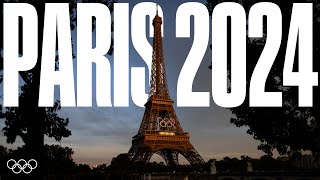 Paris is ready are you  Paris2024 💙🤍❤️ [upl. by Anilatak452]