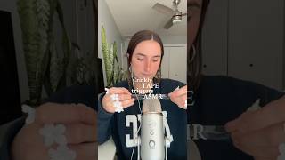 crinkly tape to tickle your brain 💤🫧 ASMR [upl. by Jobie]