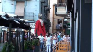 Gegants d´Olot  Cercavila de Corpus [upl. by Ramoh]