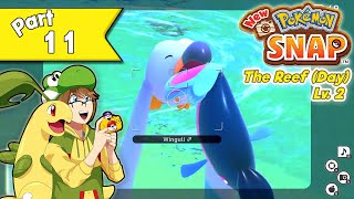 New Pokemon Snap walkthrough w commentary Part 11  The Reef Day Lv 2 [upl. by Elehcar]