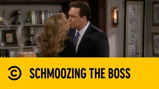 Schmoozing The Boss  Rules Of Engagement  Comedy Central Africa [upl. by Jourdan]