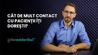 II8 Cât de mult contact cu pacienții îți dorești  Cum săți alegi specialitatea [upl. by Anoved]