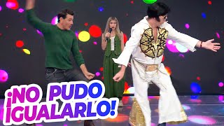 ¡Hernán Drago tuvo un desafío de baile con el imitador de Elvis Presley [upl. by Brown]