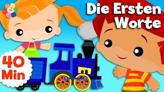 Lerne erste Worte mit Fred amp Fiona  Erste Worte für Kleinkinder  BabyFirst [upl. by Yhtak224]