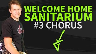 Welcome Home Sanitarium Guitar Lesson  Chorus  Metallica Guitar Lesson [upl. by Partan971]