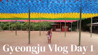 Gyeongju Family Travel Vlog Day 1 South Korea Travel Guide for Families [upl. by Eenobe]