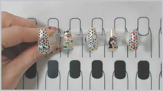 quot101 Dalmatiansquot Nail Stamping [upl. by Avot]