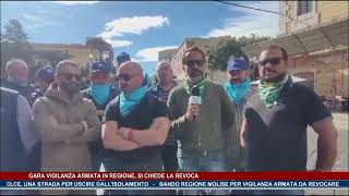 Gara vigilanza armata in regione si chiede la revoca  Trsp  news del 21024 [upl. by Ahsias]