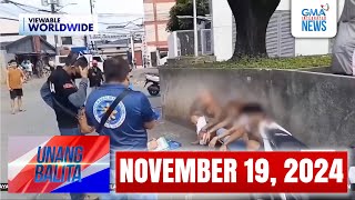 Unang Balita sa Unang Hirit NOVEMBER 19 2024 HD [upl. by Siaht478]