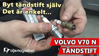 Byta tändstift  Volvo V70N [upl. by Elleinod]