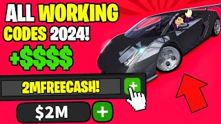 NEW ALL WORKING CODES FOR CAR DEALERSHIP TYCOON IN 2024 ROBLOX CAR DEALERSHIP TYCOON CODES [upl. by Kcirddec988]