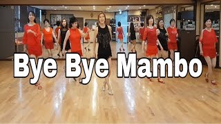 Bye Bye Mambo Line Dance Beginner Helen Conroy Noonan [upl. by Tom221]