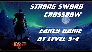 DIVINITY OS 2  Strong SWORD and CROSSBOW on Fort Joy  Level 34 [upl. by Edette]