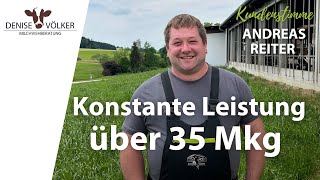 Konstante Leistung über 35 Mkg – Kundenstimme Andreas Reiter [upl. by Nerac25]