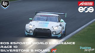 EOS eSports  World Endurance  Race 10 Finale  8h Silverstone [upl. by Oeflein669]