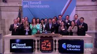 Russell Investments Marks Russell Indexes Reconstitution at the NYSE [upl. by Idahs]