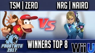 Frostbite 2017 WINNERS SEMIS  TSM  ZeRo Diddy Kong vs NRG  Nairo Zero Suit Samus [upl. by Uzzial]