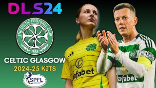 DLS 25 Kits Celtic Glasgow 202425 Kits ⚪🟢 [upl. by Idelia]