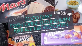 FOOD DIARY  ESSEN OHNE DIÄT PLAN UND TROTZDEM NICHT ZUNEHMEN  ESSENSTAGEBUCH  39 [upl. by Atnuahc]