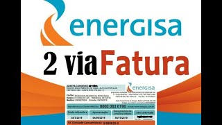 Como Emitir 2ª Via Fatura Boleto Energisa 2022 [upl. by Terr719]