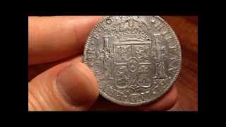 1783 Spanish 8 Reales Silver Coin [upl. by Zil]