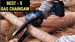 Top 5 Best Gas Chainsaw in 2024 [upl. by Hnaht757]