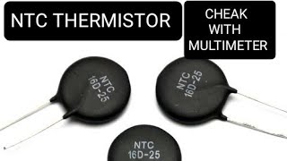 ntc thermistor testing  ntc thermistor  electronic electronics components thermistor [upl. by Ardnaed675]