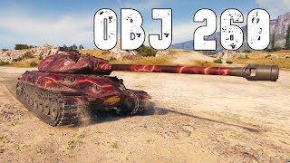 World of Tanks Object 260  6 Kills 107K Damage [upl. by Kellene]