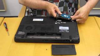 Qosmio F60 HDD replacement [upl. by Rot]