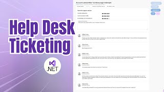 Ticketing Help desk Knowledge base with AI Features AspNet Core MVC Project Source Code [upl. by Nylaf620]