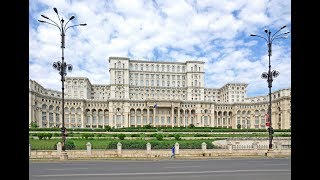 Worlds 2nd Largest Building Ceausescus Romanian Palace of Parliament [upl. by Erkan539]