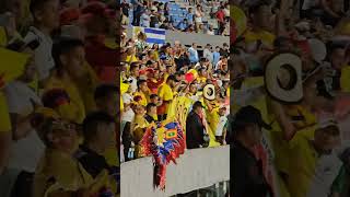 Himno de colombia en el estadio centenario de montevideo Vs uruguay [upl. by Gerti]