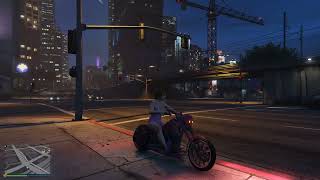 GTA 5 LCC Sanctus Ghost Rider Bike Past DLC Vehicle Customization [upl. by Ahsata311]