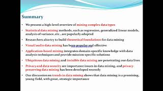 Data Mining Trends and Research Frontiers [upl. by Gerianne]