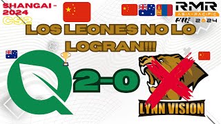 LYNN VISION NO LO LOGRA y FLYQUEST CLASIFICA AL MAJOR SHANGAI 2024 CS2 [upl. by Janetta]