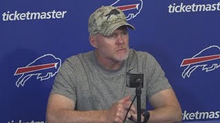 Bills Coach Sean McDermott speaks to the media [upl. by Elyrpa]