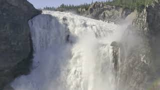 Experience Náįlįcho Virginia Falls in Nahanni National Park [upl. by Arvind]