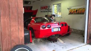 2002 Corvette Z06 AR Headers and Vararam ECS Dyno Runs [upl. by Rayner]