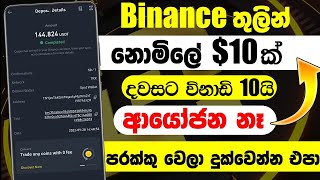 how to get 100 USDT free Sinhala  Binance Free Crypto 2024  Binance Sinhala  Emoney 2024 binance [upl. by Monson84]